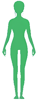 BMI国际WHO标准偏瘦范围16.5 ~ 18.4